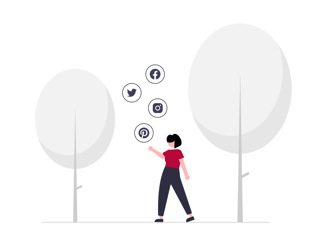 Social media connect with mainly.io